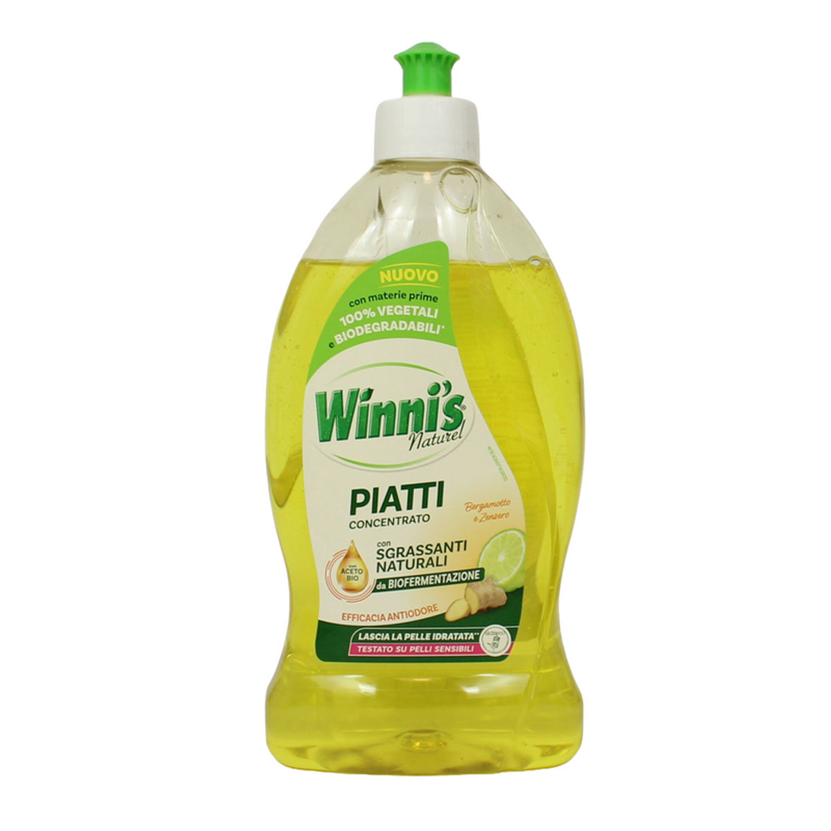 Winni's Concentrated Dishes Bergamot and Ginger Ml480