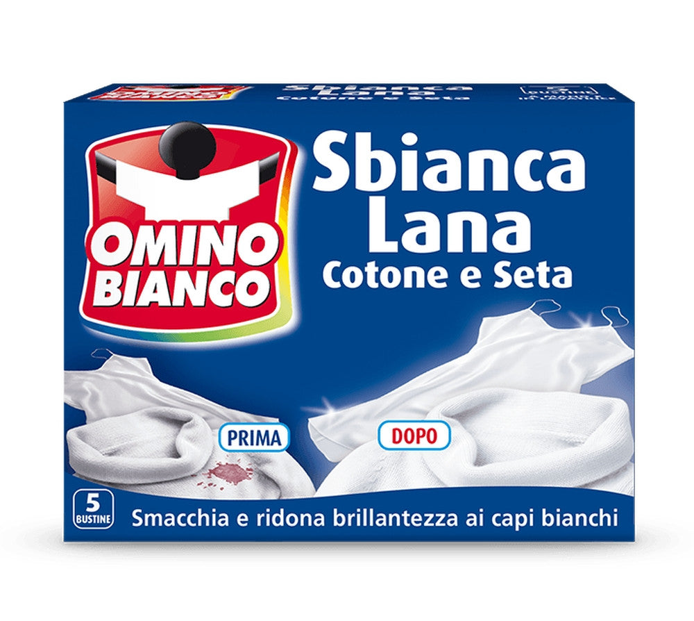 Omino Bianco - Sbianca Lana Cotone E Seta 100Gr