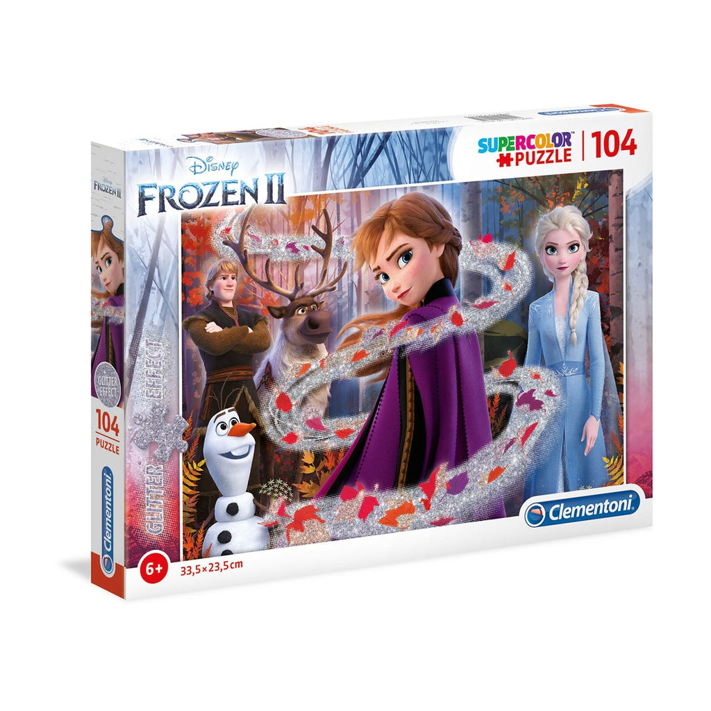 Disney Max.Puzzle 104Pz 40X27X4 Glit.Frozen