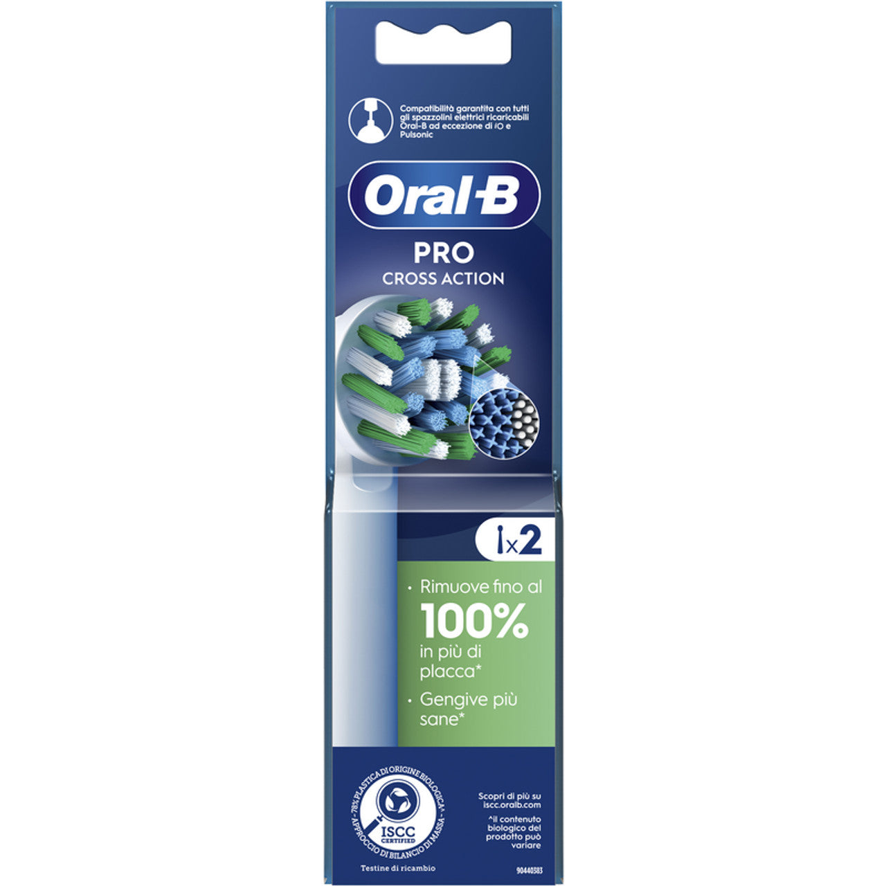 Oral-B Ricarica Crossaction Eb50 Pz.2