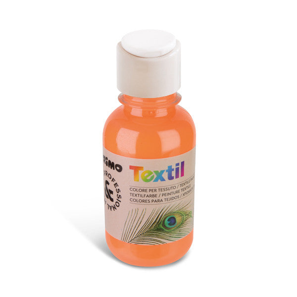 Primo - Tempera textil fluo arancio 125Ml