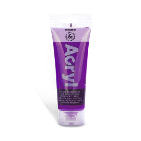 Primo - Tubo colore acrilico  viola 75Ml