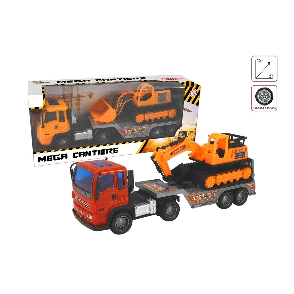 Toys Garden - Camion Rimorchio Cantiere