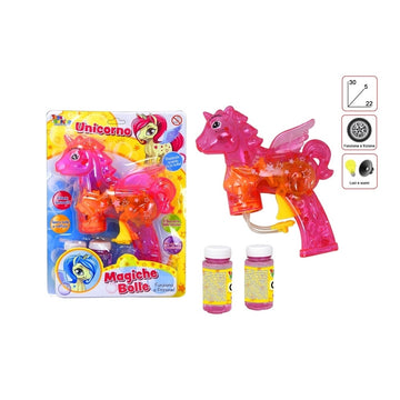 Toys Garden - Pistola Bolle Unicorno A Frizione