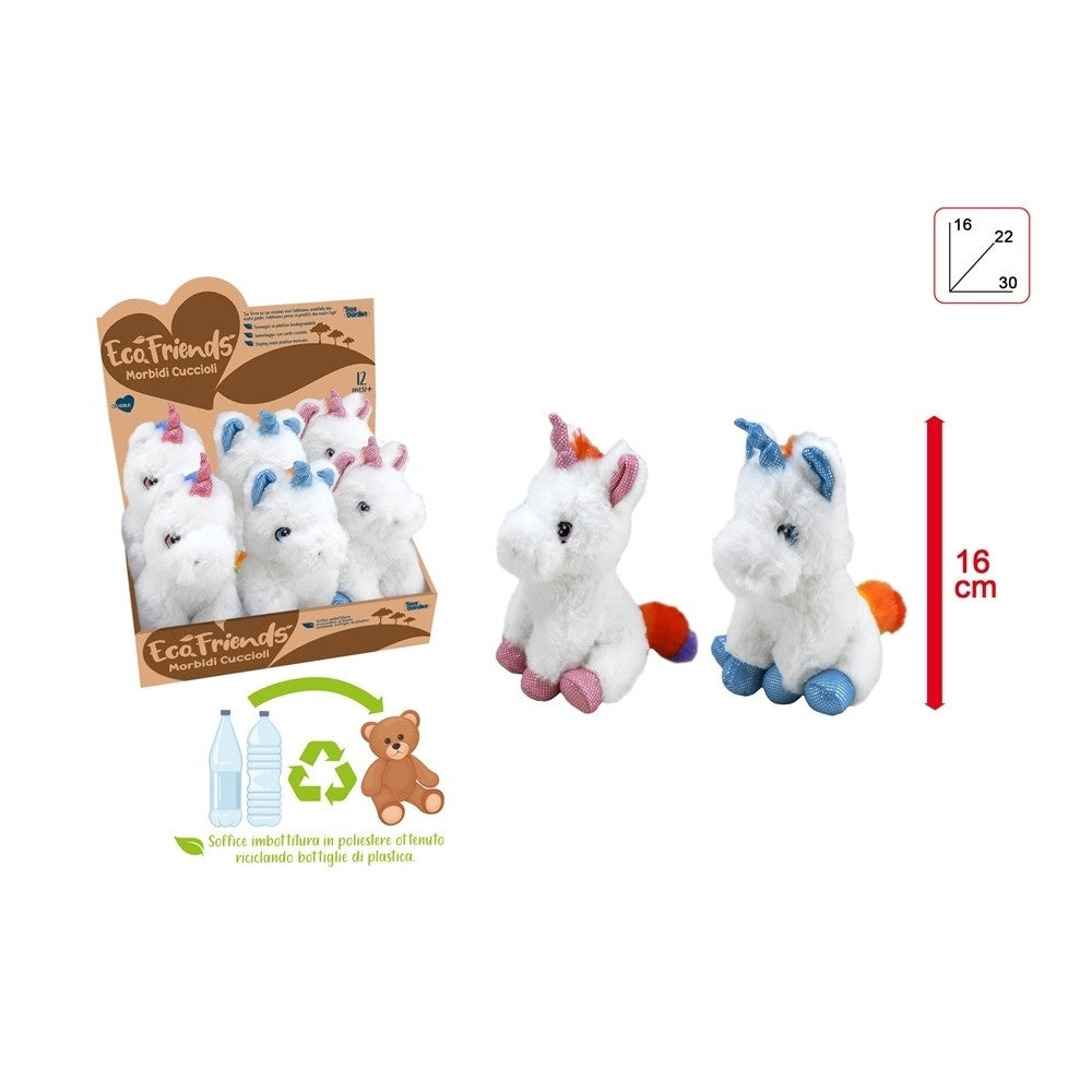 Toys Garden - Cuoricini Unicorni 16Cm