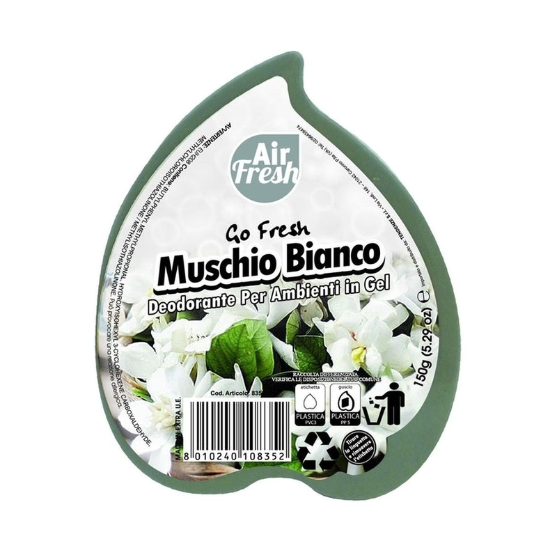 Deo Ambiente Gofresh Gel 150G Muschio Bianco