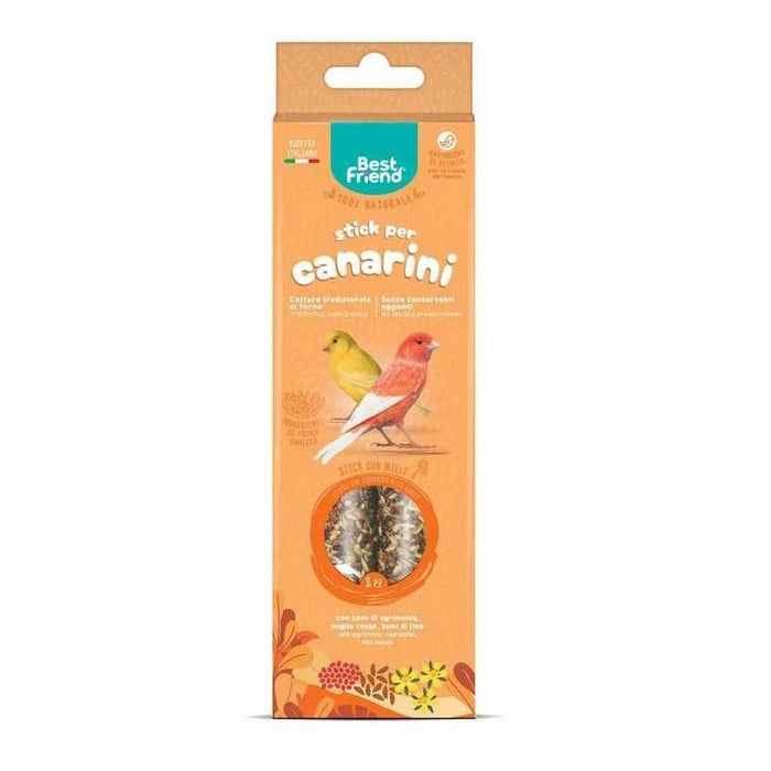 Best Friend Stick Per Canarini 85G Miele 2Pz