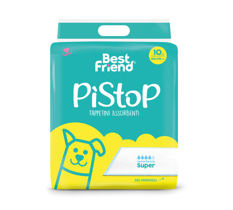 Best Friend Pi-Stop Super 10 Tappetini Assorbenti 60X90