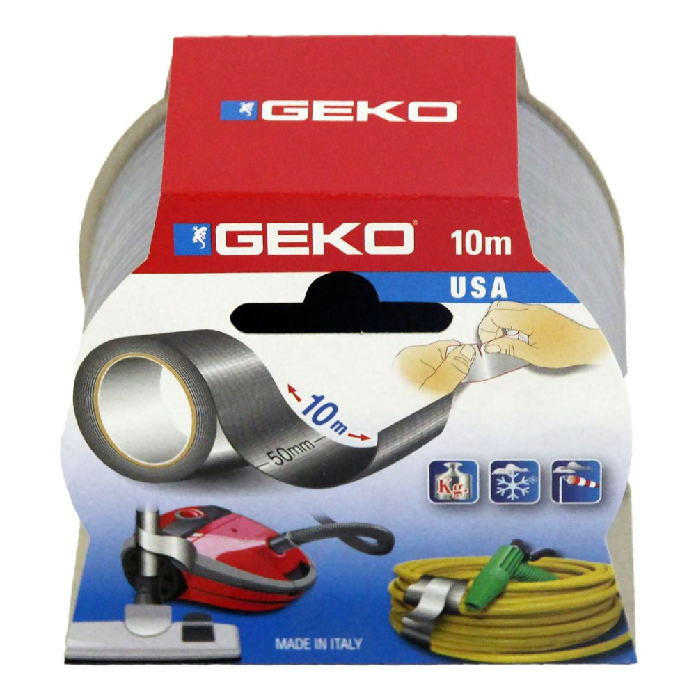 Geko Nastro Telato Mm50X10M Argent Con Guaina