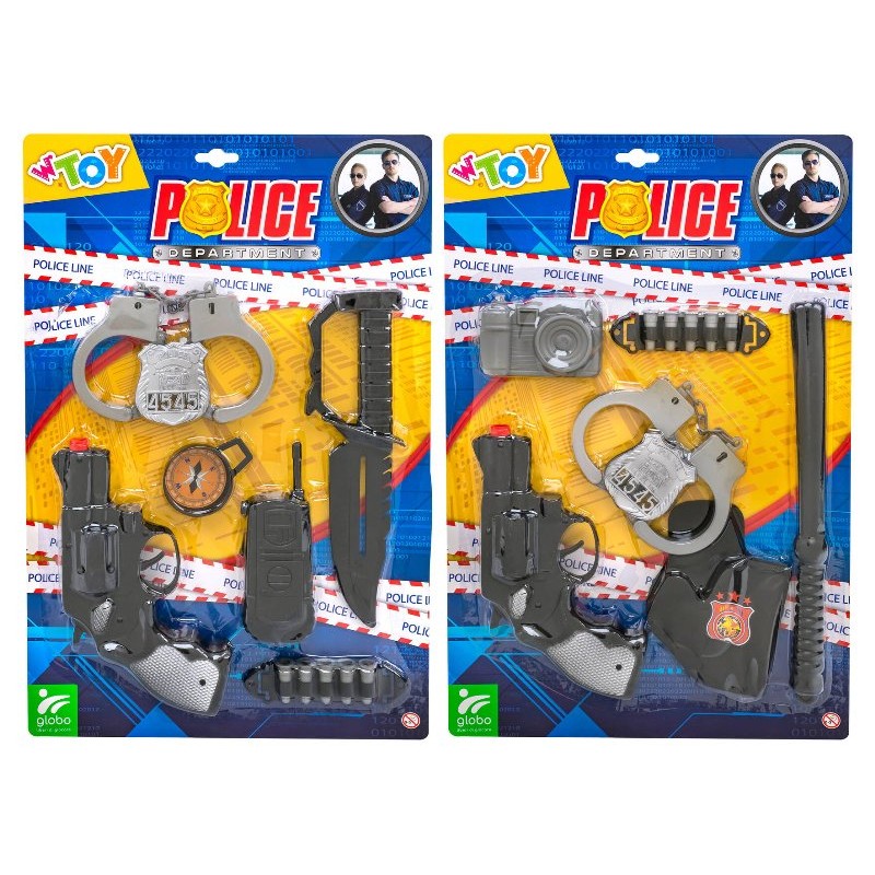 Globo Set Gioco Polizia