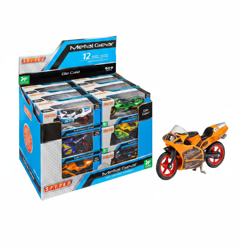 Globo Moto Die Cast Ruota Libera