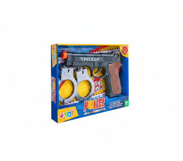 Globo Wtoy Set Polizia con Pistola e Manette