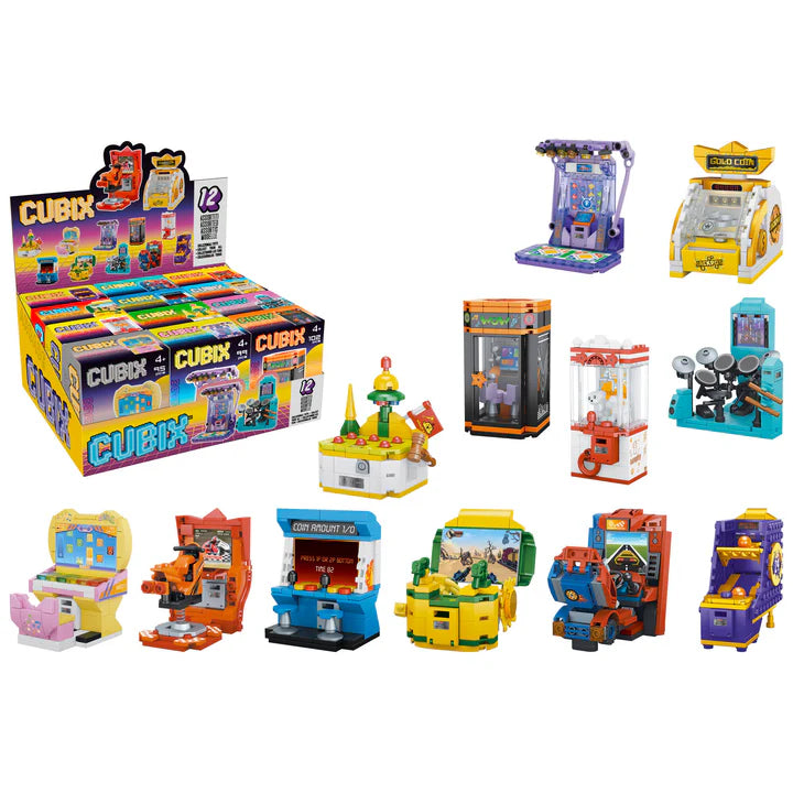 Globo Cubix Videogioco Arcade 12 Ass