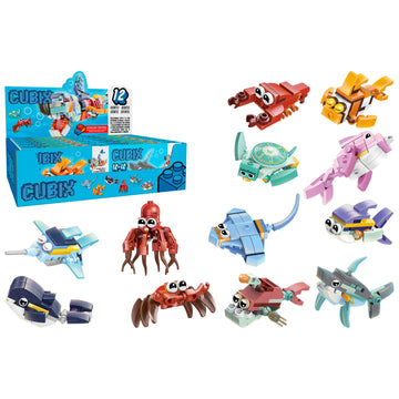 Globo Cubix Animali Marini