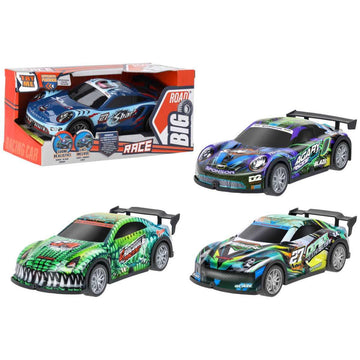 Globo Auto Race C/Luci/Suoni 4 Ass