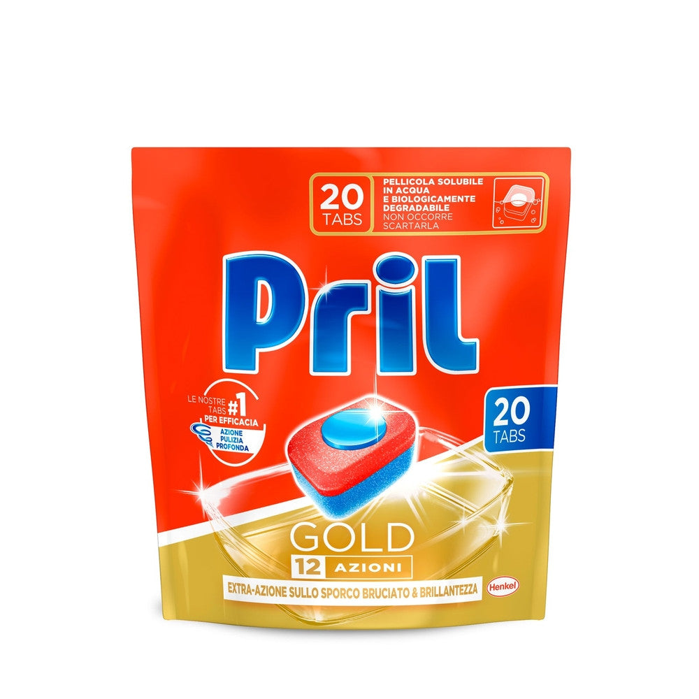 Pril - Gold Tabs 12 Azioni 20Tabs