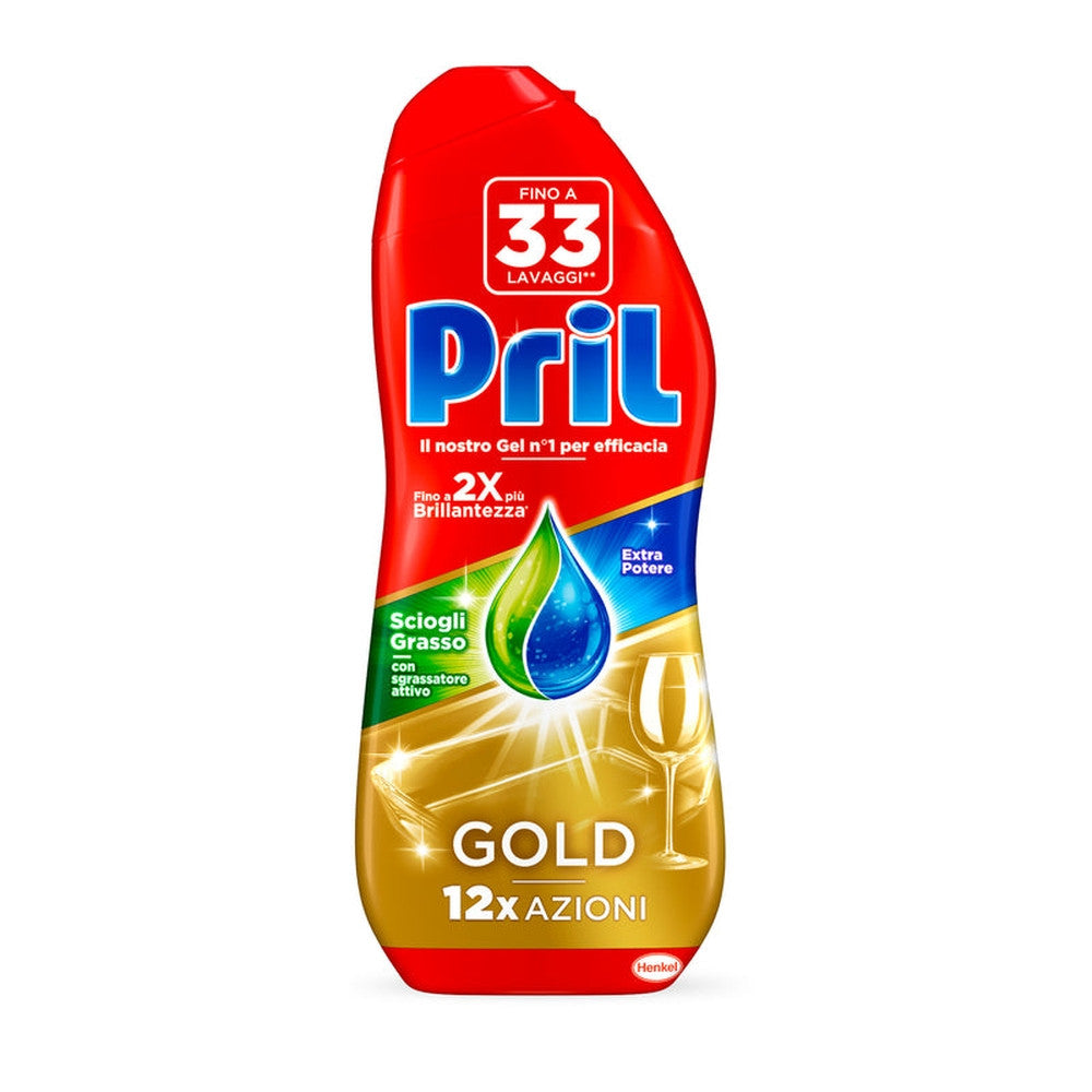 Pril - Gold Gel Lavastoviglie Sgrassatore Lv33
