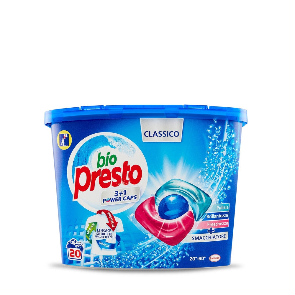 Bio Presto - Caps bucato Classico Pz20