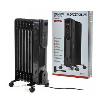 GT Radiatore Ad Olio 7 Elem. 1500W C/Telec.