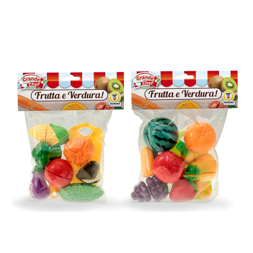 Teorema - Frutta E Verdura Con Velcro 2 Mdl