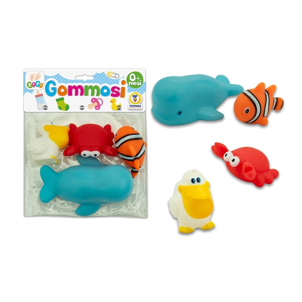 Teorema - Gommosi Animali Marini 4 Pz