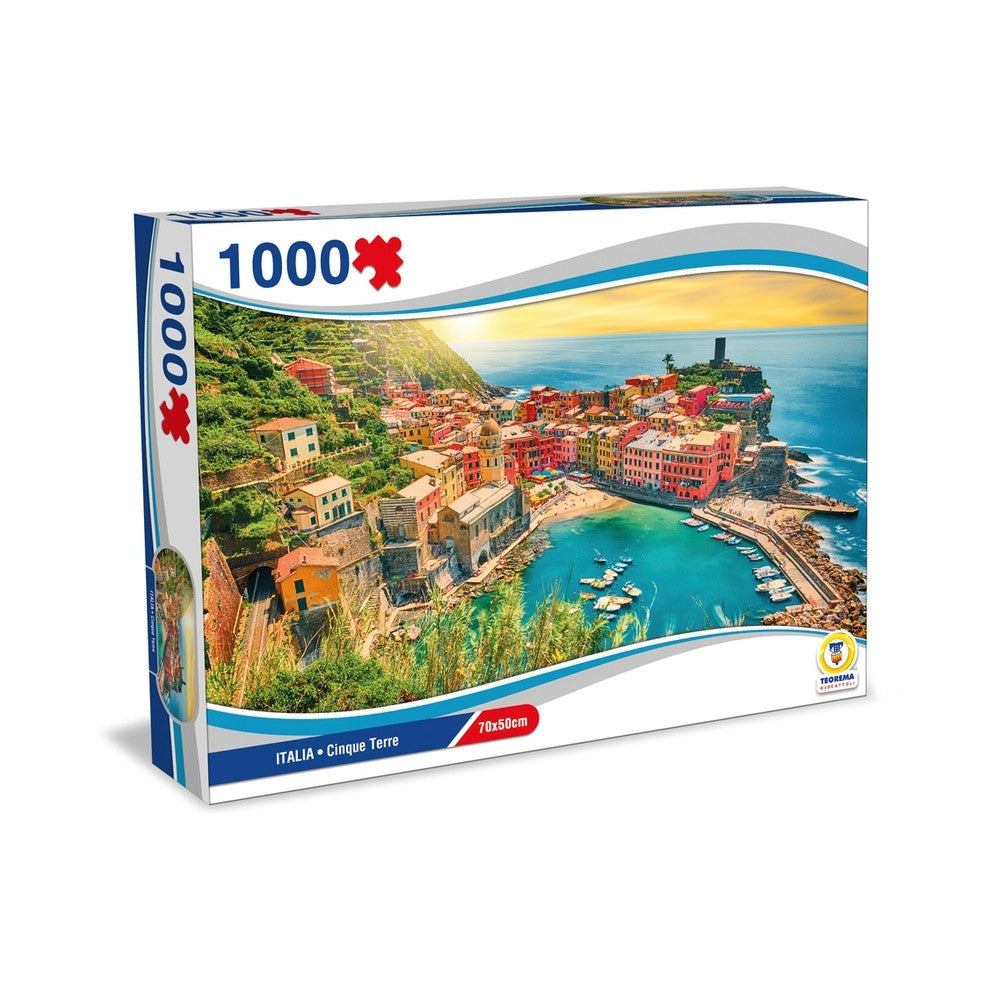 Puzzle Italia - Cinque Terre 1000Pz 70X50Cm