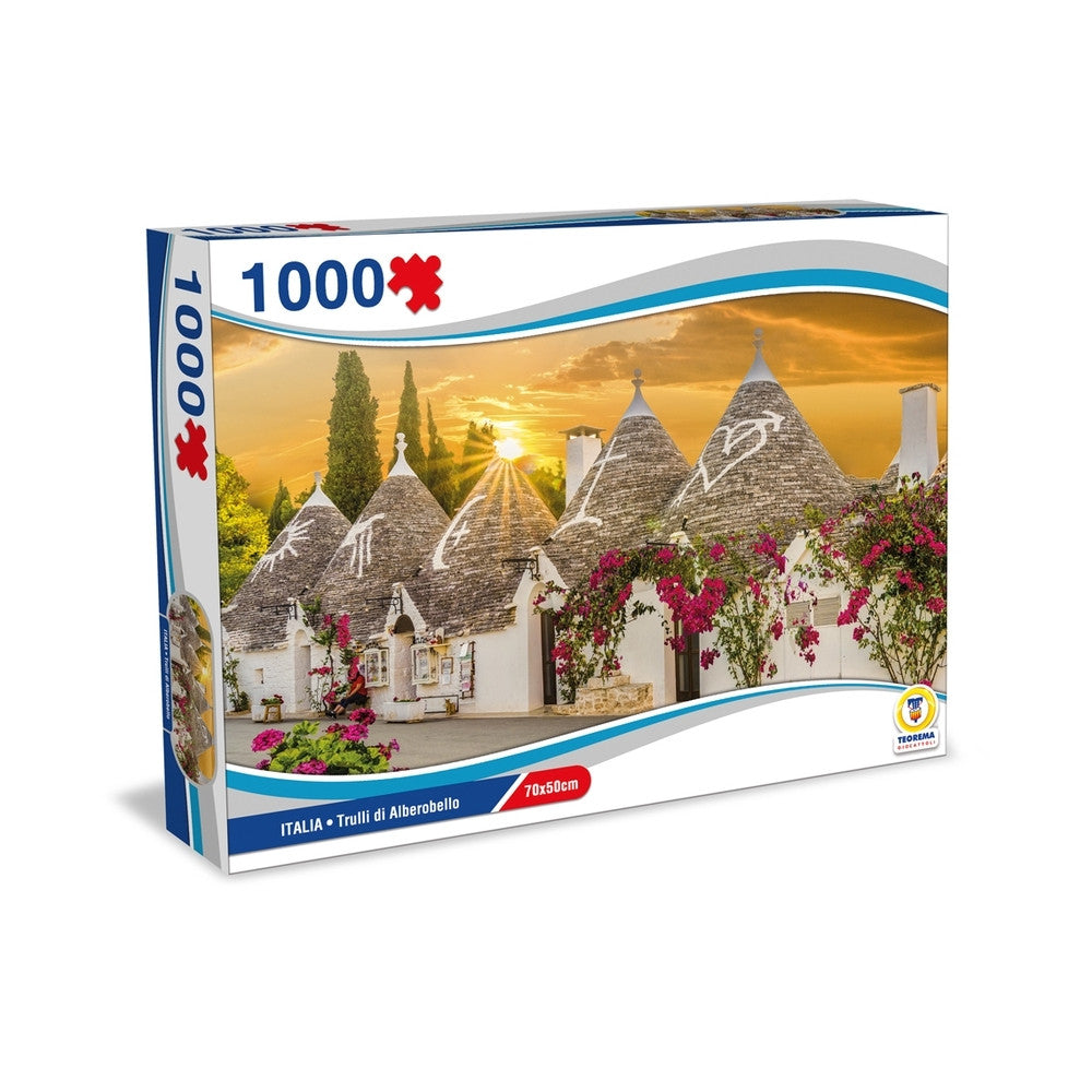 Puzzle Italia - Trulli Di Alberobello 70X50 Cm