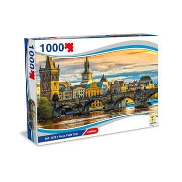 Puzzle Repubblica Ceca - Praga 1000 Pz 70X50Cm