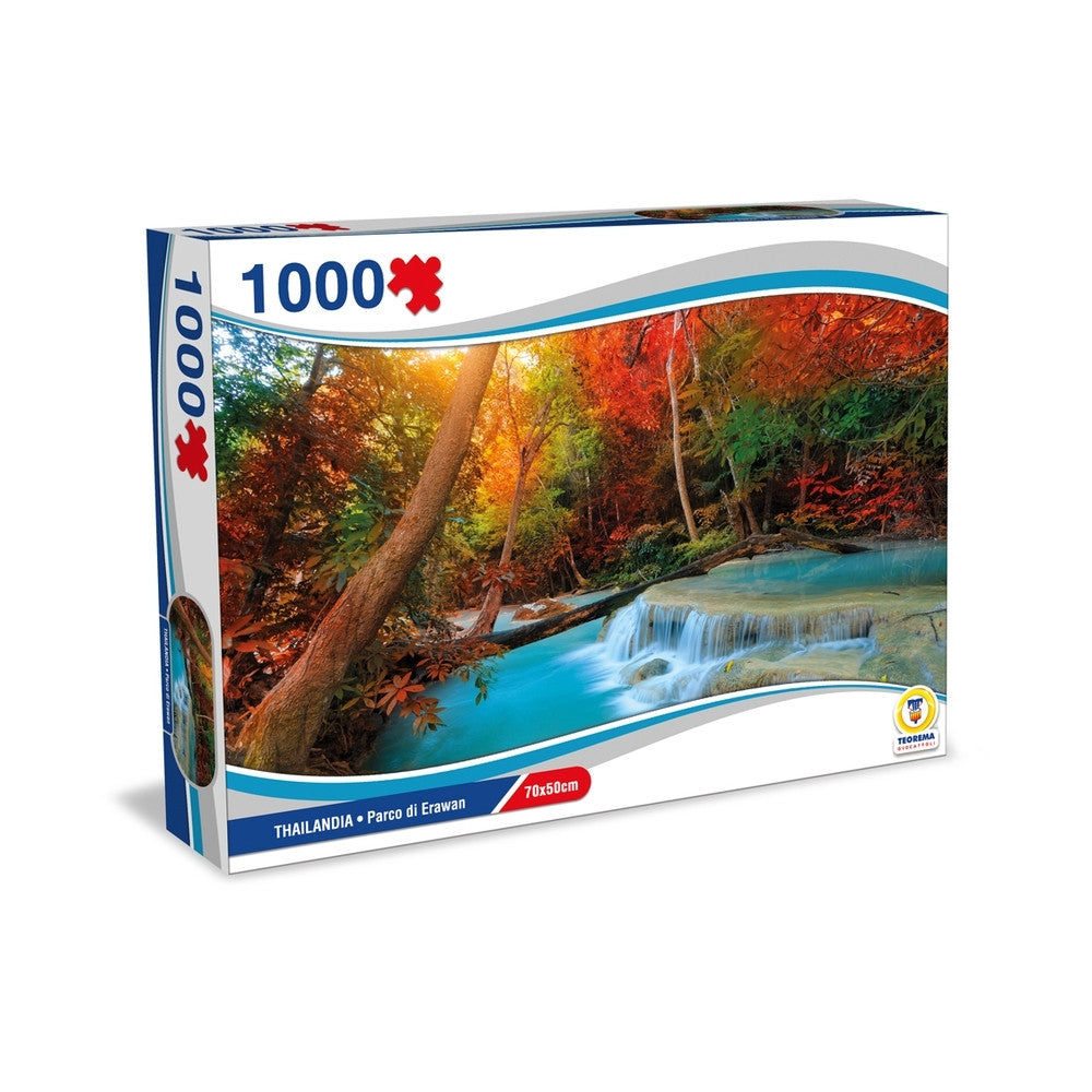 Puzzle Thailandia  - Parco Di Erawan 70X50 Cm