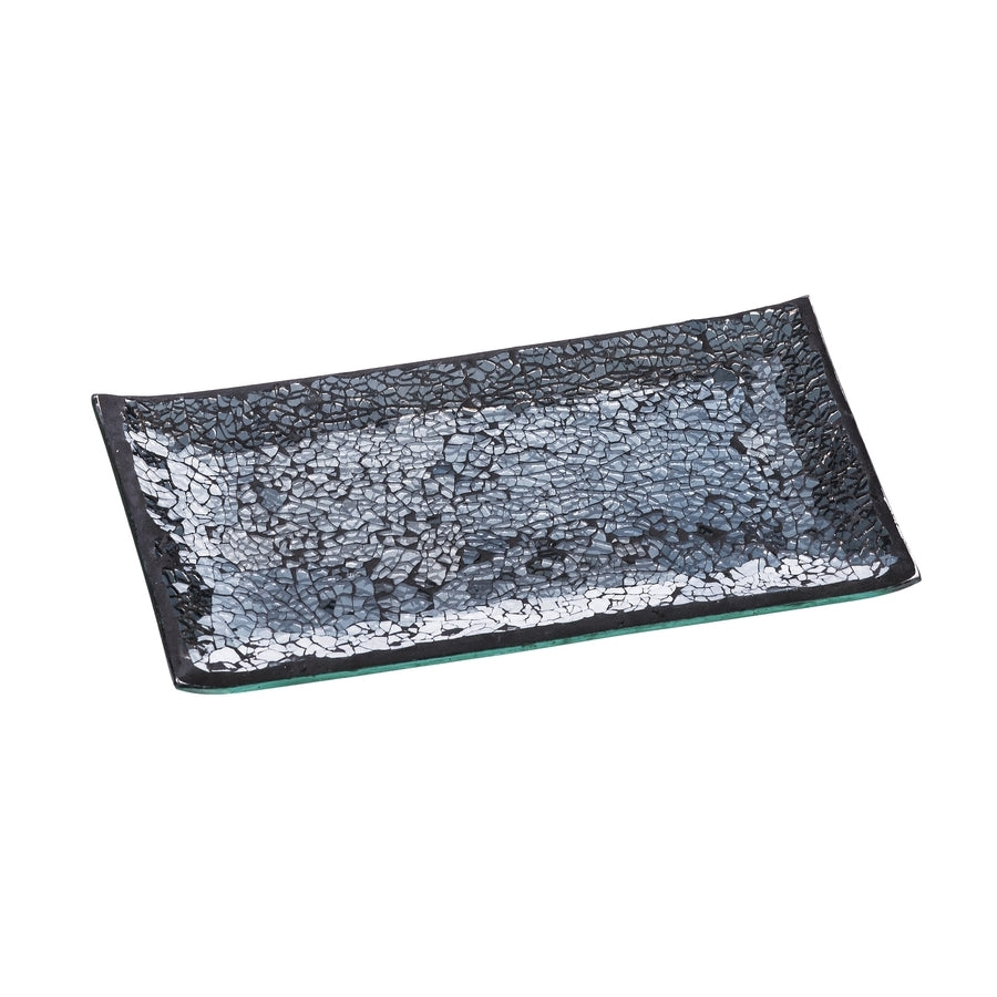 Ad Vassoio Mosaico Assortito 4 Colorazioni 24X14Cm