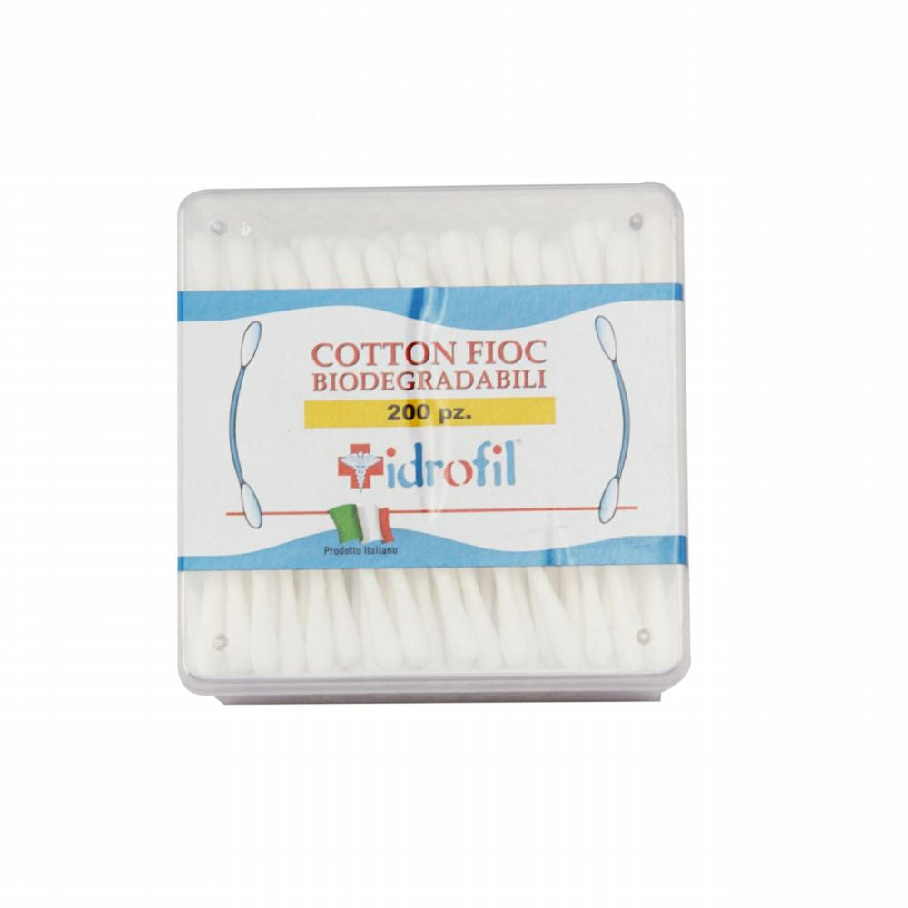 Idrofil - Cotton Fioc 200Pz Biodegradabile