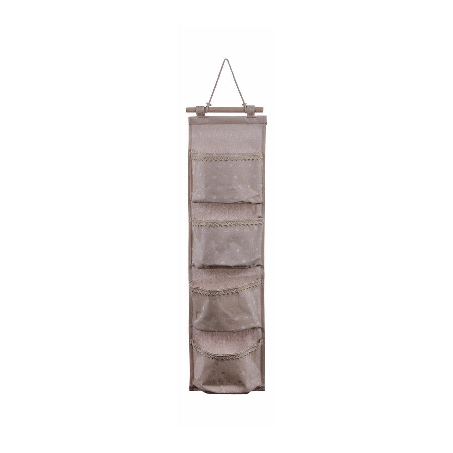 Ad - Porta Oggetti Istan 4 Tasche 3 Colorazioni 20X67Cm