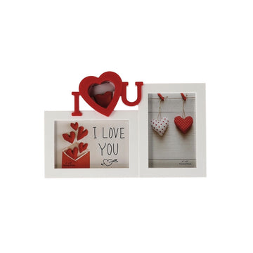 Ad - Decorazione porta foto "I love you" 305X2Xh19Cm