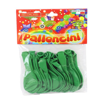 Decorland - Palloncini medium 18 pz verde