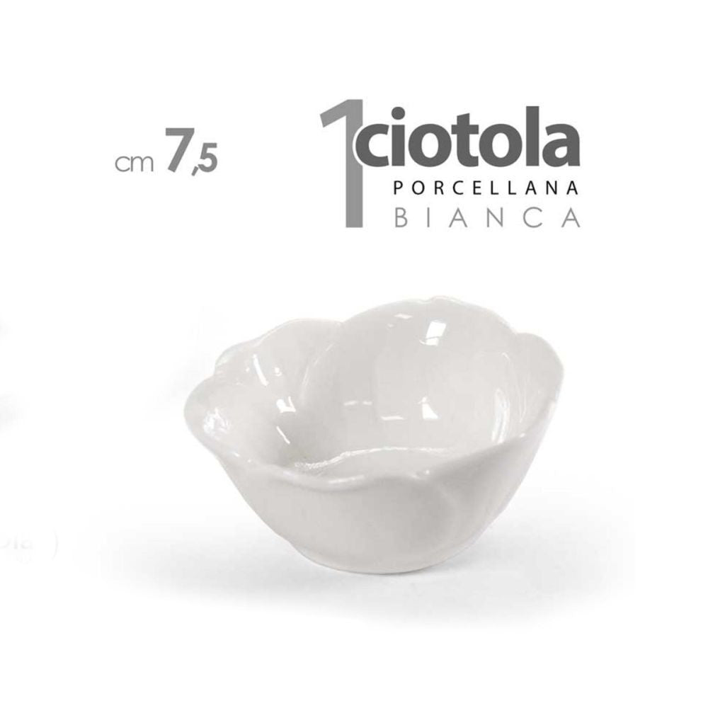 Gicos Vam/Ciotolina Bca 7.5*7.5Cm C4924/3