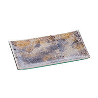 Ad Vassoio Mosaico Assortito 4 Colorazioni 24X14Cm