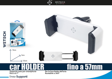 Wetech Supporto Auto Per Smartphone Wsu042