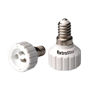 Extrastar - Adattatore  lampadine DA E14-GU10