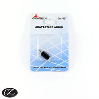 Wimitech - Adattatore audio CA-1037 2.5/3.5MM M/F