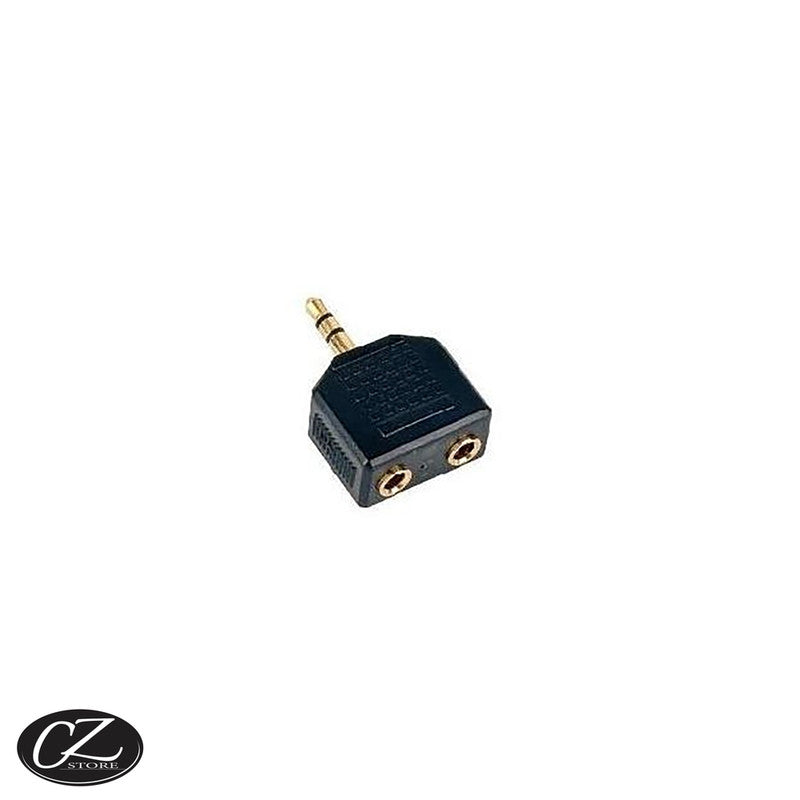 Wimitech - Adattatore  audio  3.5 mm M/F X2 CA-1060