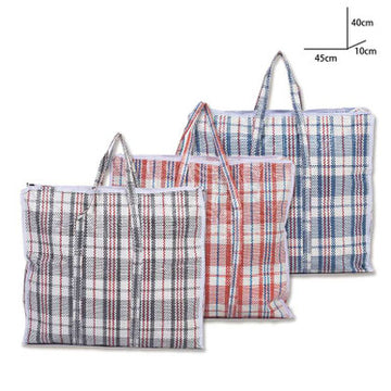 Pryma - Shopping Bag Nylon Scozzese 45X40X10Cm