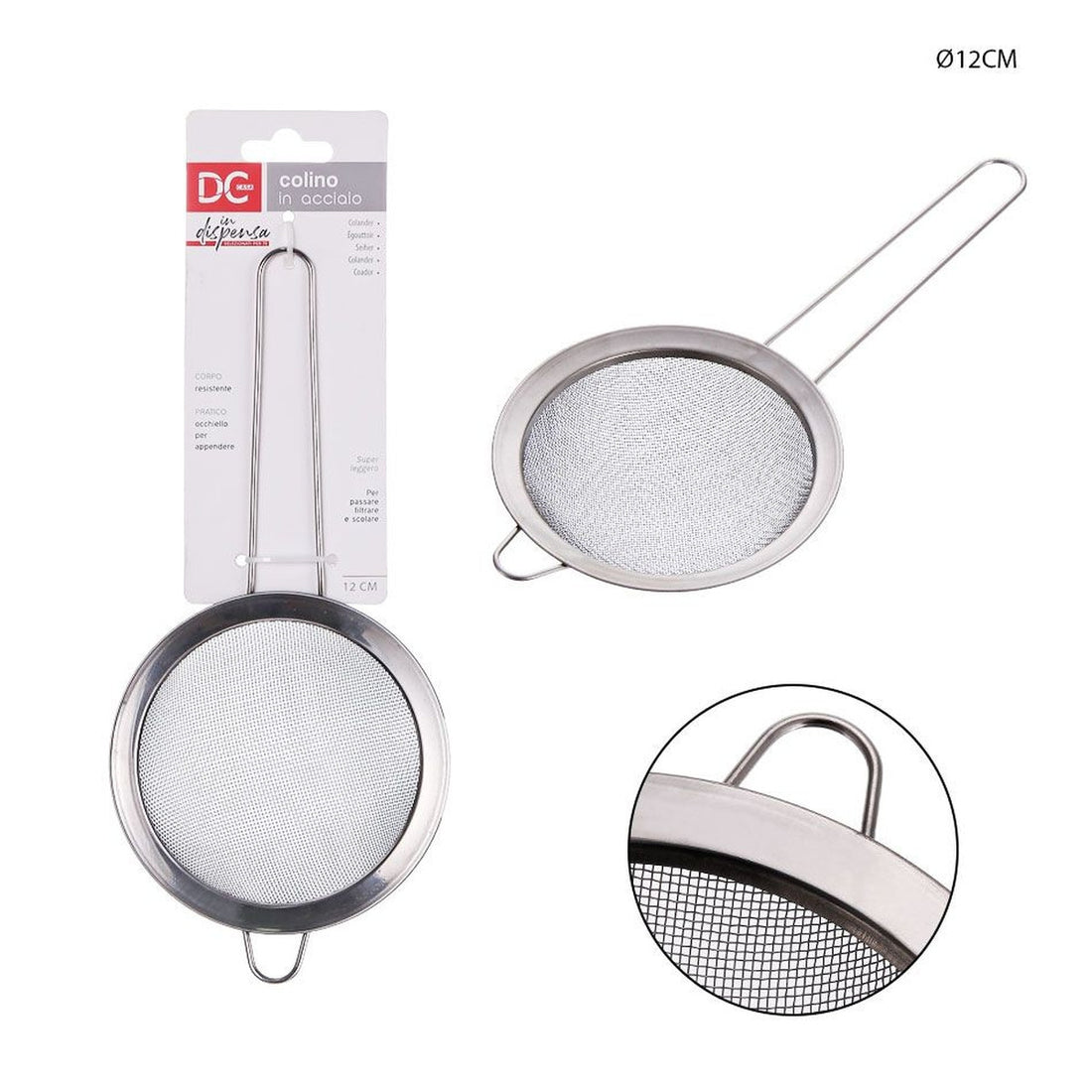 Dc - Colino Inox 12Cm