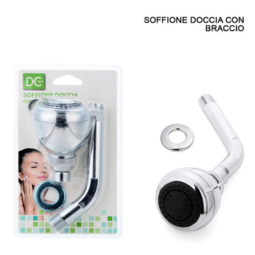 Dc - Doccetta Soffione C/Braccetto Getto Regol