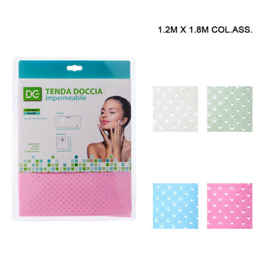 Dc - Tenda Doccia Tessuto Impermeabile 12X18M Assortiti