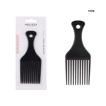 Melissa - Pettine Capelli 16Cm Nero