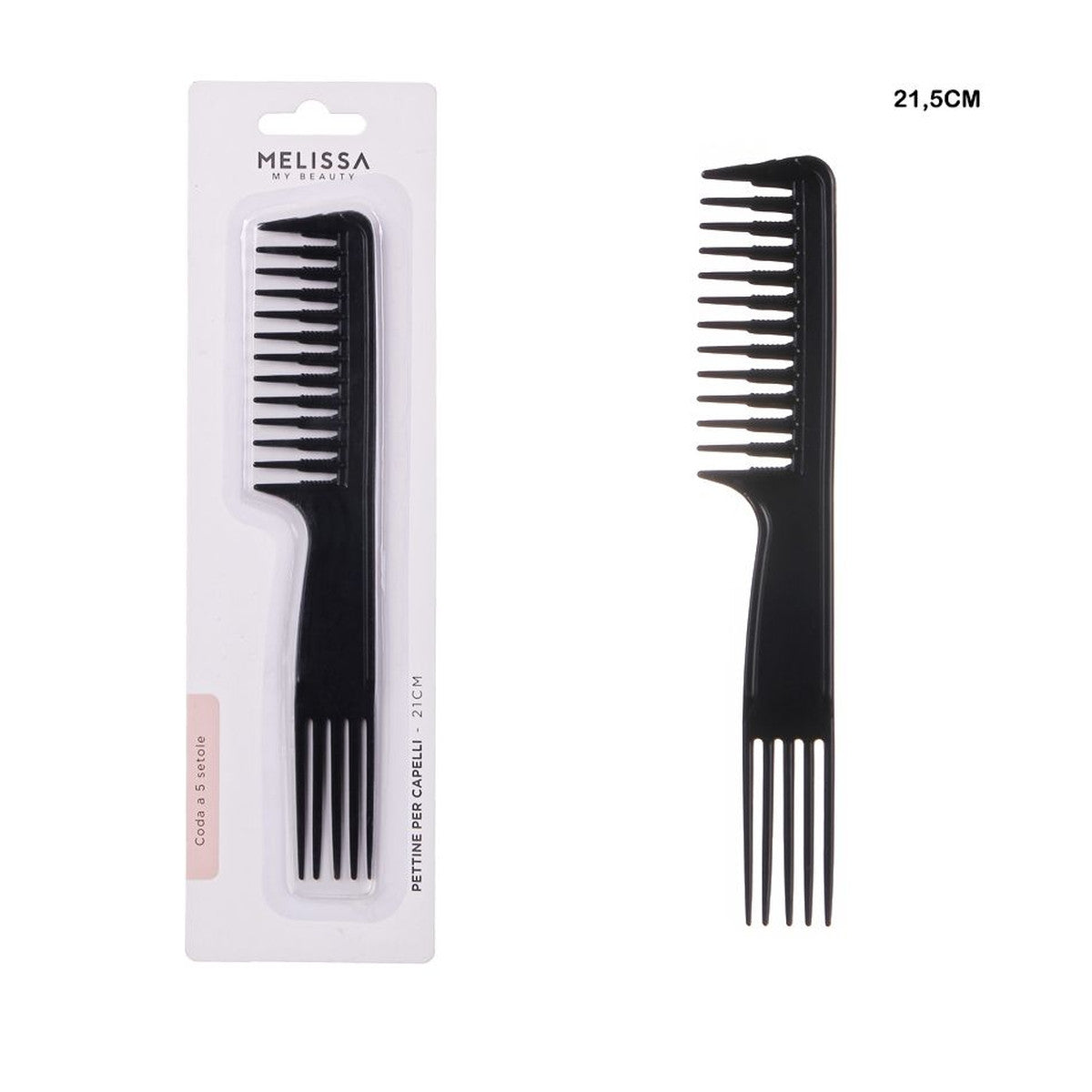 Melissa - Pettine Capelli 215Cm Nero