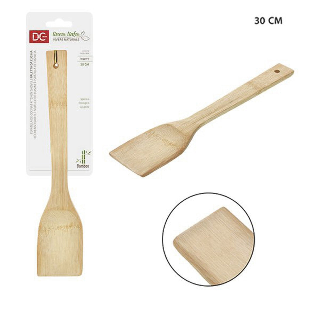 Dc - Mestolame Paletta Bamboo 30.5Cm