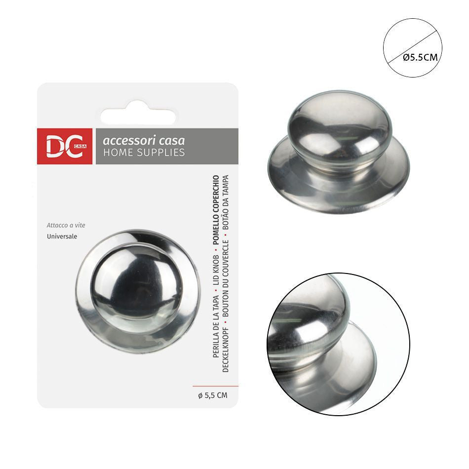 Dc - Pomello Per Coperchio pentole Inox Universale