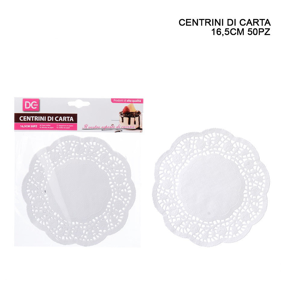 Dc - Centrini Di Carta 16.5Cm