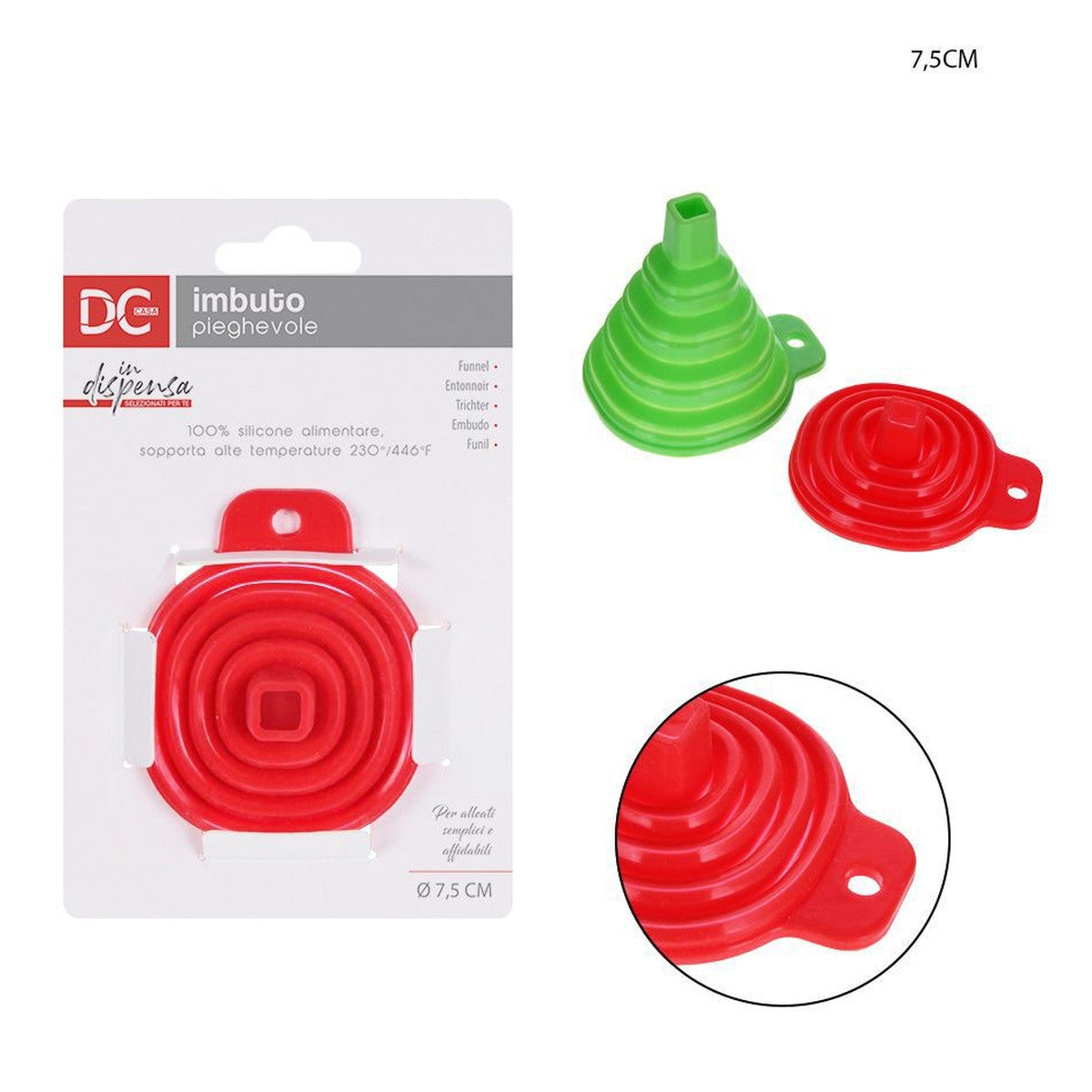 Dc - Imbuto Silicone D75Cm